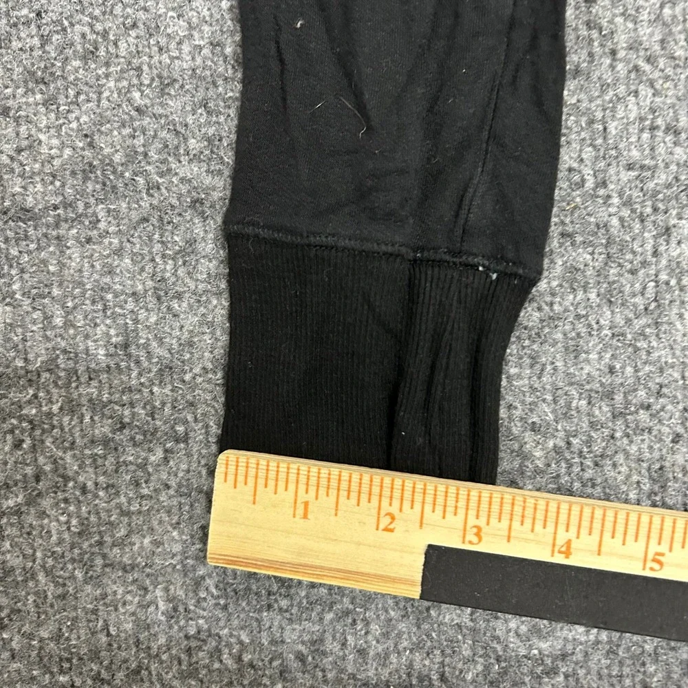 Victoria's Secret Leggings Womens Size M Black Modal Ribbed Cuff Lounge Pajamas